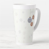 kerstmis latte mok (Rechterhoek)