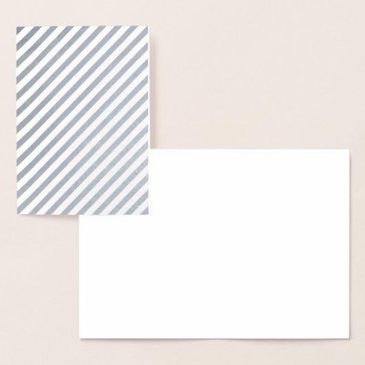 Kerstmis lege kerstkaart folie kaarten (Display)