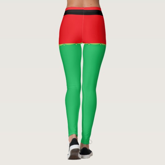 Kerstmis leggings (Achterkant)