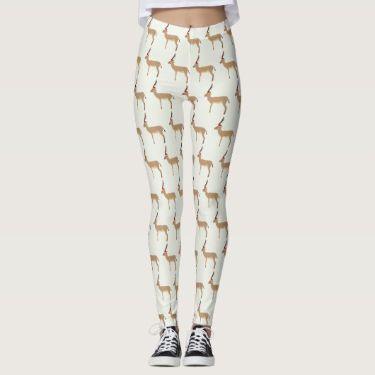Kerstmis Leggings (Voorkant)