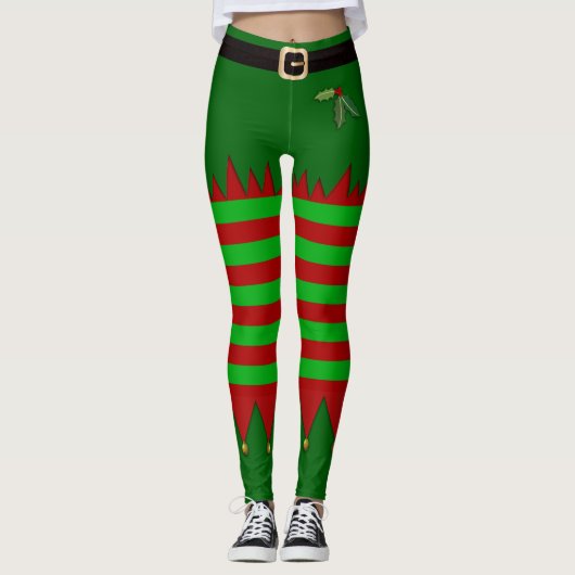 Kerstmis Leggings (Voorkant)