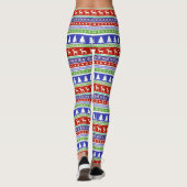 Kerstmis Leggings (Achterkant)