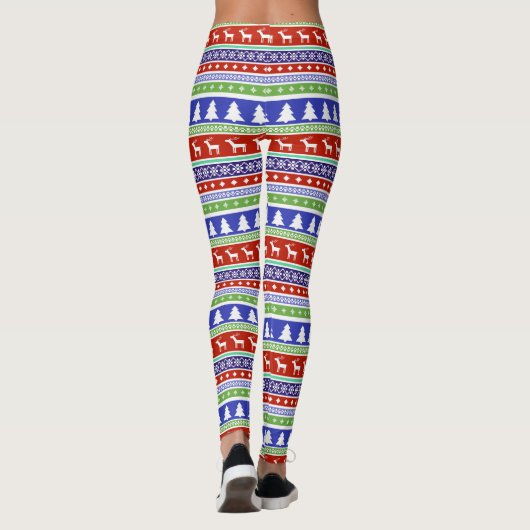 Kerstmis Leggings (Achterkant)