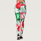 Kerstmis Leggings (Achterkant)
