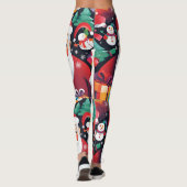Kerstmis Leggings (Achterkant)