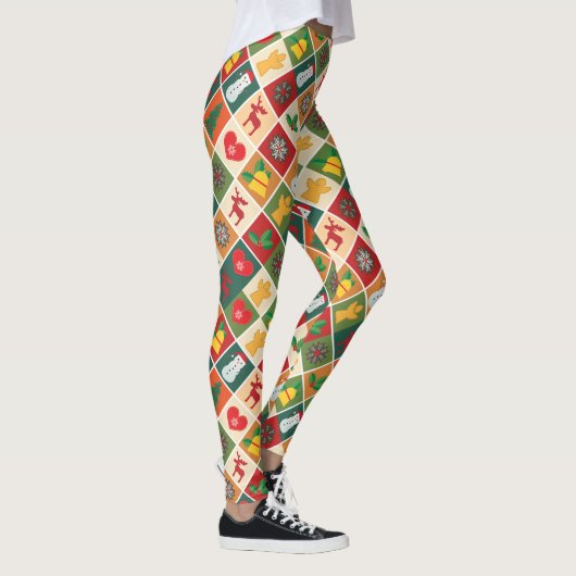 Kerstmis Leggings (Rechts)