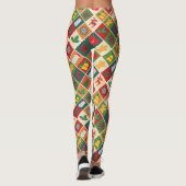 Kerstmis Leggings (Achterkant)