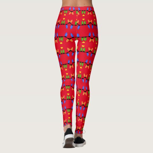 Kerstmis Leggings (Achterkant)