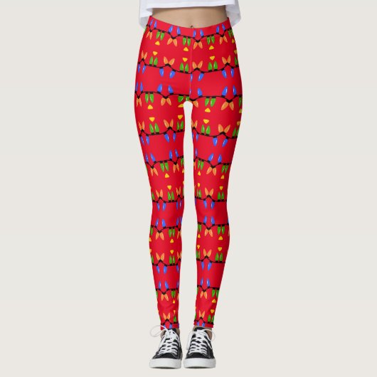 Kerstmis Leggings (Voorkant)
