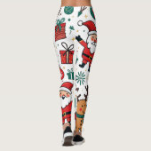 Kerstmis Leggings (Achterkant)