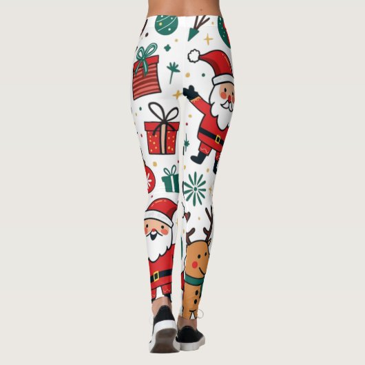 Kerstmis Leggings (Achterkant)