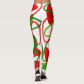 Kerstmis Leggings (Achterkant)