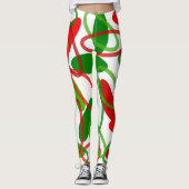 Kerstmis Leggings (Voorkant)