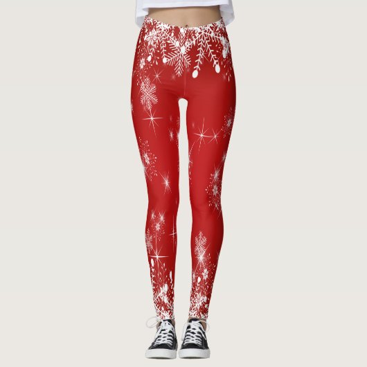 Kerstmis Leggings (Voorkant)