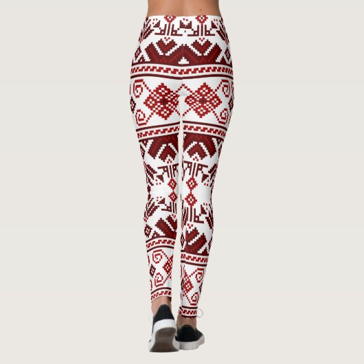 Kerstmis Leggings (Achterkant)