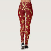 kerstmis leggings (Achterkant)