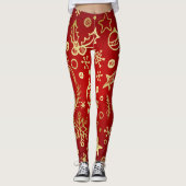 kerstmis leggings (Voorkant)