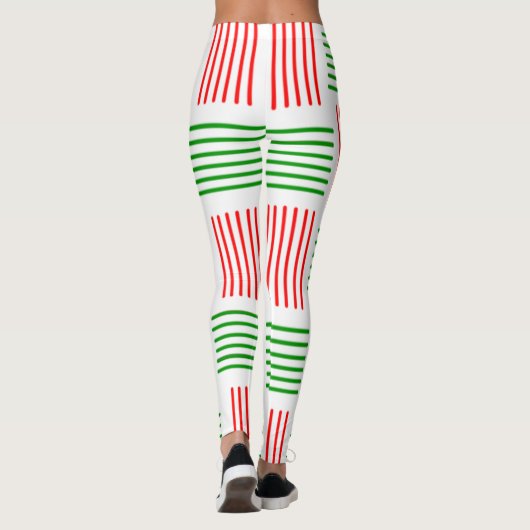 Kerstmis Leggings (Achterkant)