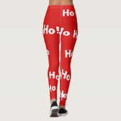 Kerstmis Leggings. Leggings (Achterkant)