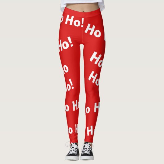 Kerstmis Leggings. Leggings (Voorkant)