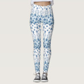 Kerstmis Leggings, Sneeuwvlok Leggings (Voorkant)