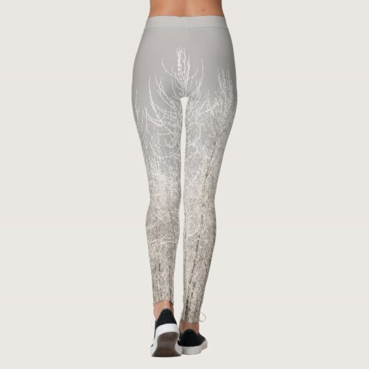 Kerstmis Leggings Winter Bos Kostuumbroek (Achterkant)