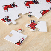 Kerstmis Legpuzzel (Zijkant)