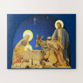 Kerstmis Legpuzzel (Horizontaal)