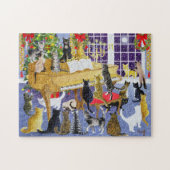 Kerstmis Legpuzzel (Horizontaal)