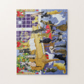 Kerstmis Legpuzzel (Verticaal)