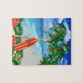 Kerstmis Legpuzzel (Horizontaal)