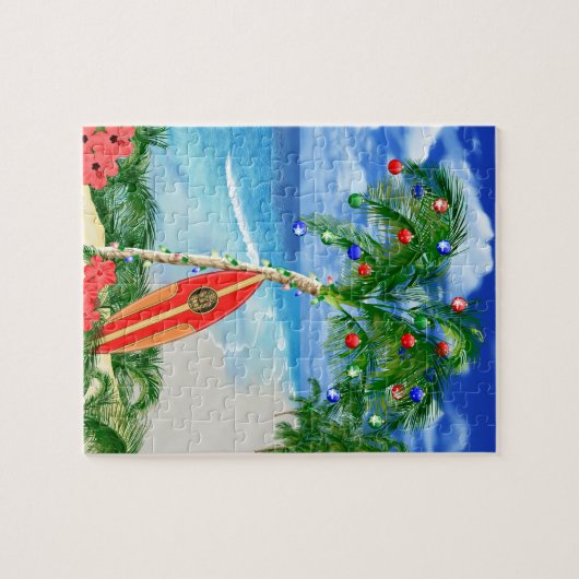 Kerstmis Legpuzzel (Horizontaal)