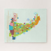 Kerstmis Legpuzzel (Horizontaal)