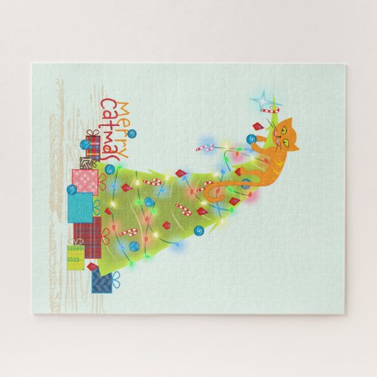 Kerstmis Legpuzzel (Horizontaal)