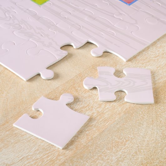 Kerstmis Legpuzzel (Zijkant)