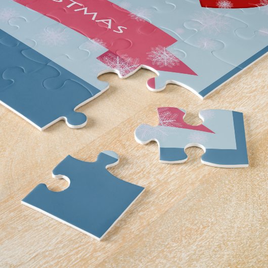 Kerstmis Legpuzzel (Zijkant)