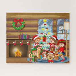 Kerstmis Legpuzzel