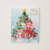 Kerstmis Legpuzzel (Verticaal)