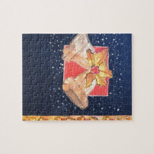 Kerstmis Legpuzzel (Horizontaal)