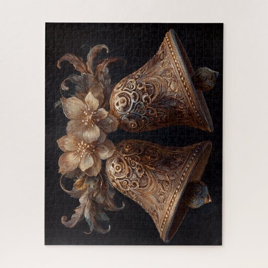 Kerstmis Legpuzzel (Verticaal)