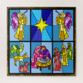 Kerstmis Legpuzzel (Verticaal)