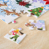 Kerstmis Legpuzzel (Zijkant)