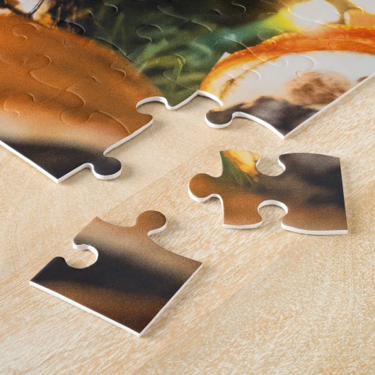 Kerstmis Legpuzzel (Zijkant)