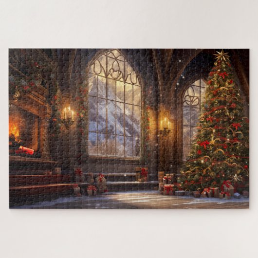 Kerstmis Legpuzzel (Horizontaal)