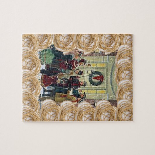 Kerstmis Legpuzzel (Horizontaal)