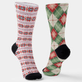Kerstmis lelijk trui Odd Sokken (Gebogen)