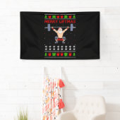 Kerstmis, lelijke kerstvakantie spandoek (Insitu)
