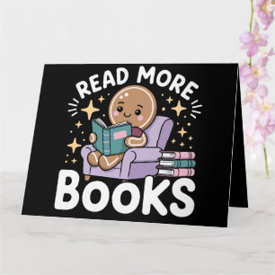 Kerstmis Leraar Lees Meer Boeken Grappig  Kaart