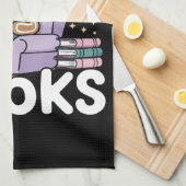Kerstmis Leraar Lees Meer Boeken Grappig Theedoek (Quarter Fold)