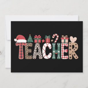 Kerstmis Leraar Leven Leren Liefde Inspirerend  Kaart